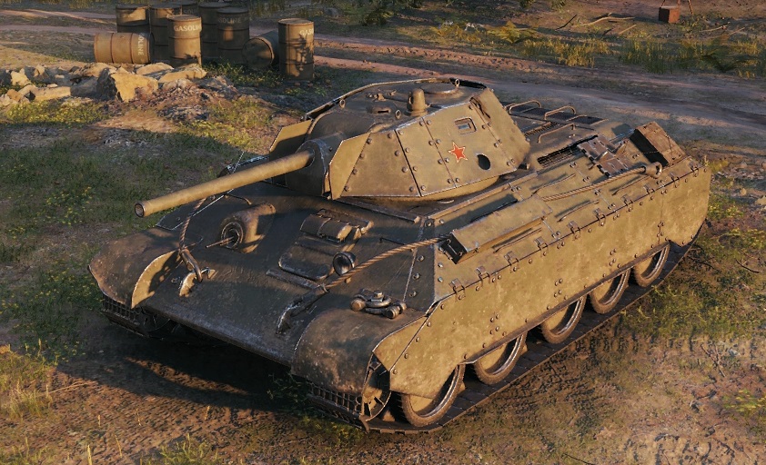 T-34 shielded - World of Tanks Wiki*